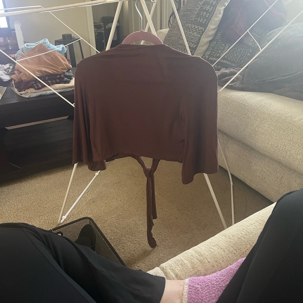 Klassy Network Deep Brown Knitwear - Picture 6 of 6